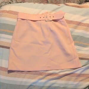 Elegant Pink Women's Skirt